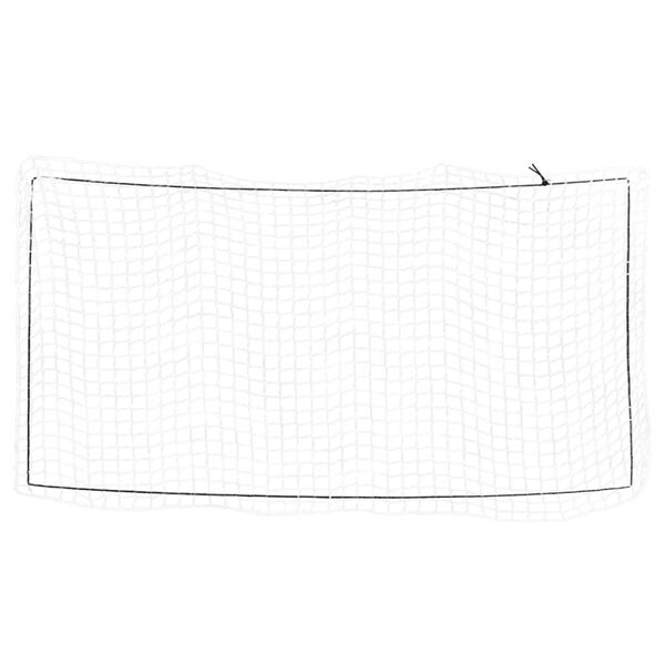 vidaXL Priekabos tinklas su elastine virve, baltas, 4x2m, PP