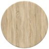vidaXL Stalo vir&scaron;us Sonoma ąžuolas &Oslash; 30 x 1,5 cm Apdirbta mediena