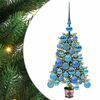 vidaXL Kalėdų eglutė su 150 LED s stovu Žalia 65 cm PE
