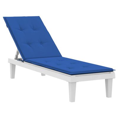 vidaXL Terasos kėdės pagalvėlė, karališka mėlyna, (75+105)x50x3cm