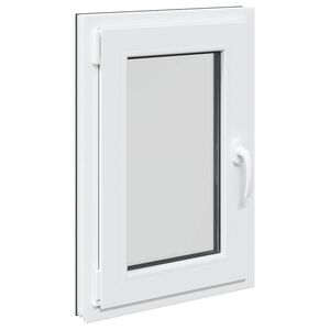vidaXL Požeminio lango RISOR 50 x 75 cm PVC ir stiklas Antracito
