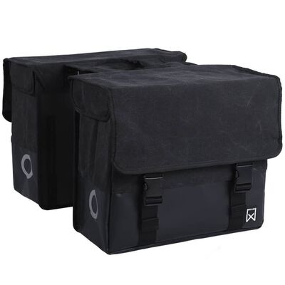 Willex Dviračio krepšiai, 48 l, juoda ir matinė juoda