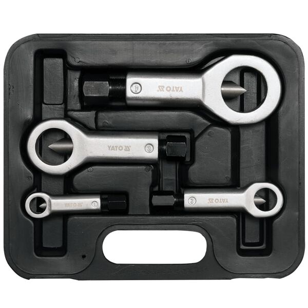 YATO Keturių dalių didelio pajėgumo veržlių nuėmiklių rinkinys