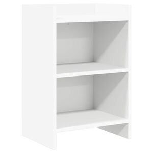 vidaXL Naktiniai staliukai Balta 40 x 30 x 60 cm Apdirbta mediena