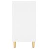 vidaXL Šoninė spintelė, balta, 103,5x35x70cm, apdirbta mediena