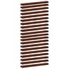 vidaXL Sodo apvadų dengiamasis profilis 20 vnt. 100 x 10 x 5 cm