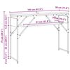 vidaXL KonsolinisStaliukas Senovinis medis 105x30x75cm