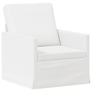 vidaXL Viena sofa Balta 70 x 81 x 82 cm Audinys