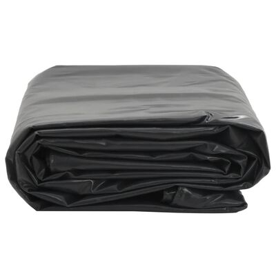 vidaXL Tentas, juodos spalvos, 2,5x4,5m, 650g/m²