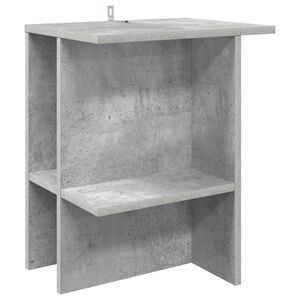 vidaXL Kavos staliukas Betono pilka 40 x 30 x 49 cm Apdirbta mediena
