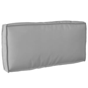 vidaXL Pagalvėlė Oksfordo audinys Pilka 80 x 40 x 12 cm