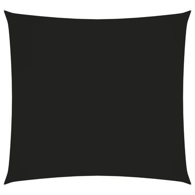 vidaXL Uždanga nuo saulės, juoda, 3x3m, oksfordo audinys, kvadratinė