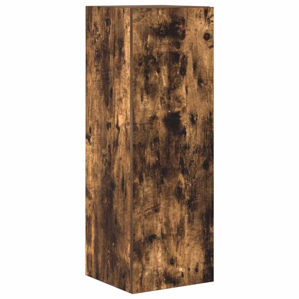 vidaXL TV spintelių komplektas, 5 dalių, dūminio ąžuolo, mediena