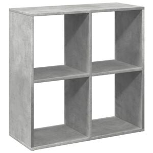 vidaXL Kambario pertvara/knygų spinta, betono, 69,5x29x69,5cm, mediena