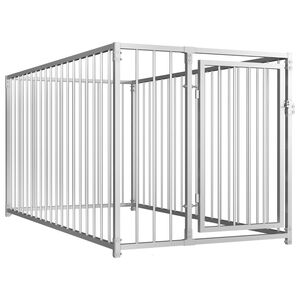 vidaXL Lauko voljeras &scaron;unims, 100x200x100cm