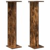 vidaXL Augalų stovas 2 pcs Rūkytas Ąžuolas 25 x 25,5 x 100,5 cm