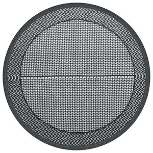 vidaXL Lauko kilimas, ARAKIL pilkos spalvos, 160cm skersmens, PP