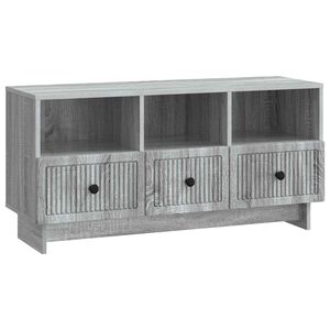 vidaXL Televizoriaus spintelė Pilka sonoma ąžuolo 102 x 34,5 x 50 cm