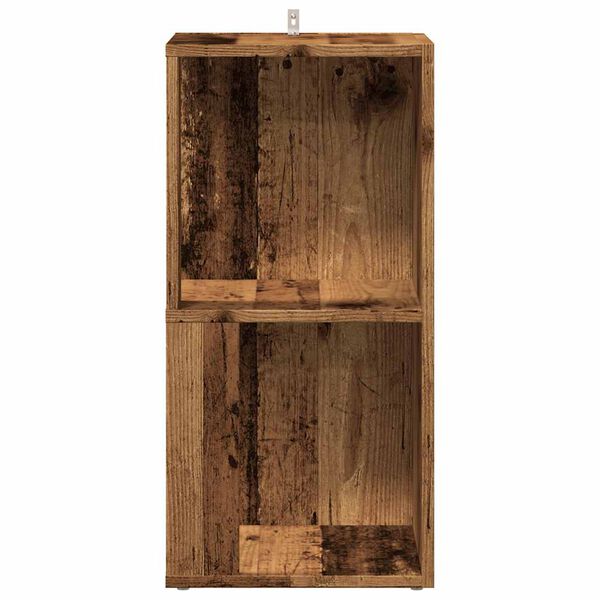 vidaXL kampinė spintelė Old Wood 33x33x67 cm Engineered Wood