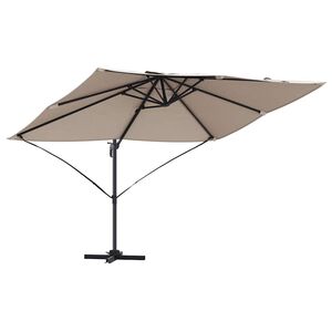 vidaXL Skėtis nuo saulės 351 x 250 x 260 cm Poliesteris ir aliuminis