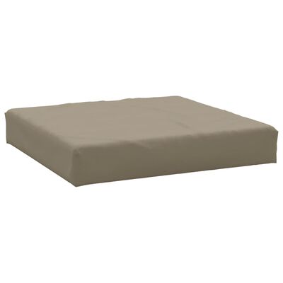 vidaXL Paletės pagalvėlė, taupe spalvos, 60x60x6cm, oksfordo audinys
