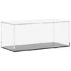 vidaXL Vitrina, permatoma, 34x16x14 cm, akrilas