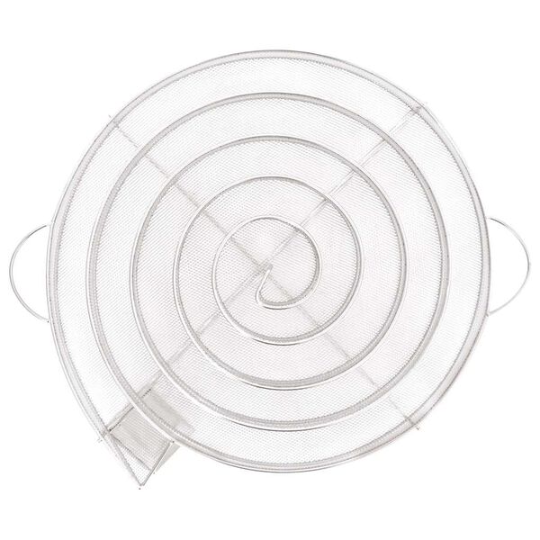 vidaXL &Scaron;alto rūkymo generatorius, apvalus 33.5 cm, plienas