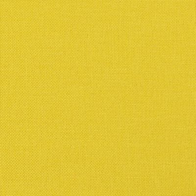 vidaXL Poilsio kėdė, šviesiai geltonos spalvos, audinys