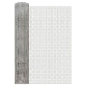 vidaXL Tinklinis ekranas 60 x 200 cm 6 Mesh Nerūdijantis plienas 201