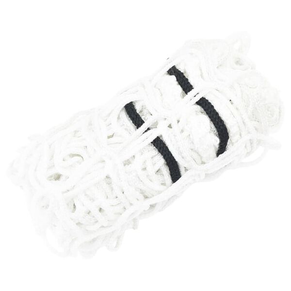 vidaXL &Scaron;ieno tinkleliai, 2vnt., baltas, 100x100cm, apvalus, PP