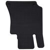 vidaXL Automobilių kilimėlis 4 pcs Juoda Tinka MERCEDES E 2009-2016
