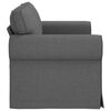 vidaXL Sofa Tamsiai pilka Bendri matmenys: 155 x 82 cm (P X G x A)