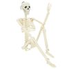 vidaXL Helovino skeletas 2 vnt. Balta 85 cm PVC