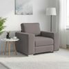 vidaXL Sofa Taupe 100 x 77 x 82 cm audinys