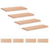 vidaXL Laiptų pakopos 8 vnt. 80 x 25 x 2 cm Natūrali