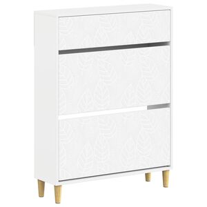 vidaXL Batu skrynia DELFT 78 x 24 x 103 cm Apdirbta mediena Balta