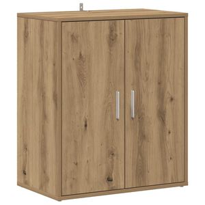 vidaXL Batu skrynia 60 x 35 x 70 cm Artisano ąžuolo 5 lentynos
