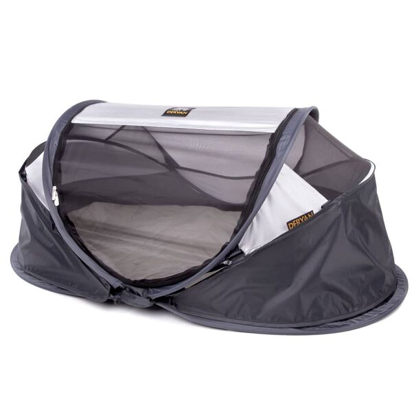 425431 DERYAN Wind Screen "Baby Luxe" 100x30x0,5cm Grey
