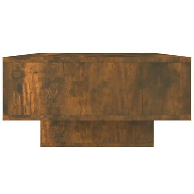 vidaXL Kavos staliukas, dūminio ąžuolo, 105x55x32cm, apdirbta mediena