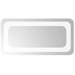 vidaXL Vonios kambario LED veidrodis, 40x20cm