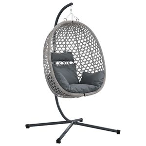 vidaXL Kabantis kiau&scaron;inis poliratanas 104 x 100 x 191 cm