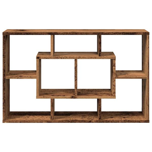 vidaXL Sieninė lentyna Old Wood 85x16x52,5 cm Inžinerinė mediena