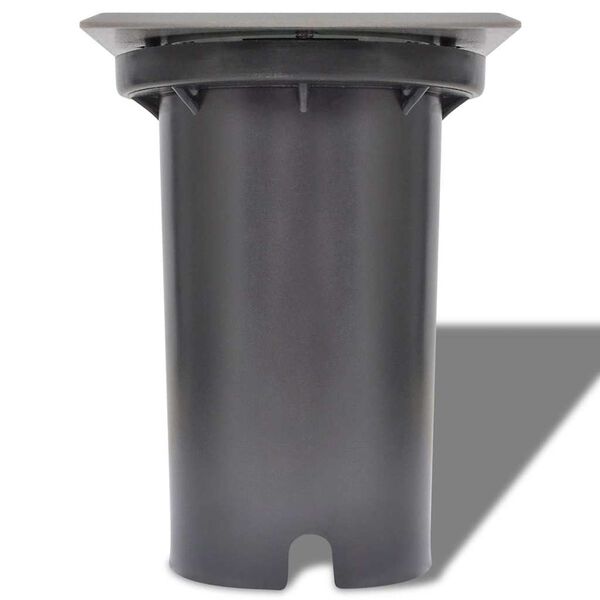 vidaXL Lauko LED šviestuvai grindiniui, 3 vnt., kvadratiniai