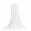 vidaXL Uodų tinklas lovai 3 vnt. 156 mesh Balta ⌀56 x 220 cm