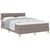 vidaXL Kiemas lova su pagalve Tortora 140 x 200 cm audinys