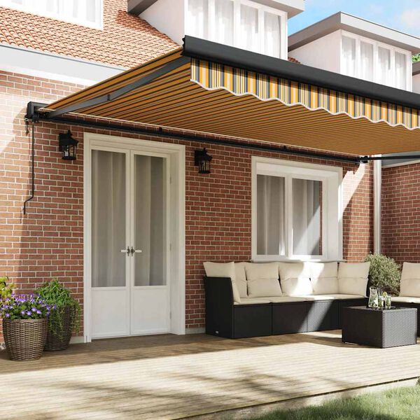 vidaXL Pavėsinė Įvairiaspalvis 500 x 300 x 165 cm