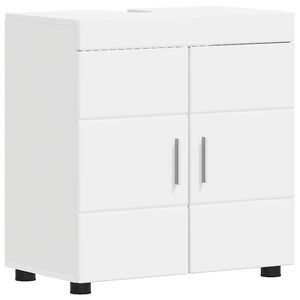 vidaXL Vonios spintos komplektas TULUM Balta 60 x 34 x 63 cm