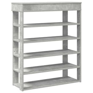 vidaXL Lentyna batams, Concrete Oak 80x30x98cm, apdirbta mediena