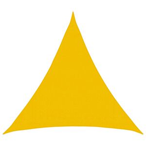 vidaXL Saulės &scaron;e&scaron;ėlio audinys Geltona 2 x 2 x 2 m HDPE