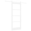 vidaXL Slankios durys ORKDAL Balta 83 x 202 cm